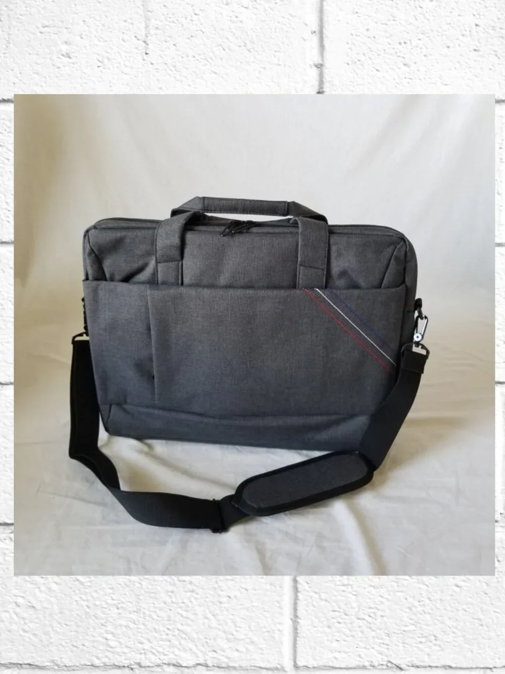 NWOT! MicaYoung Laptop Computer Carrying Case Tote w/Shoulder & Luggage Straps